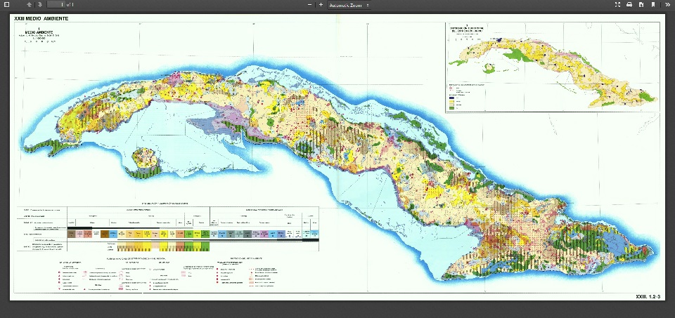 Nuevo Altlas Nacional de Cuba, 1989